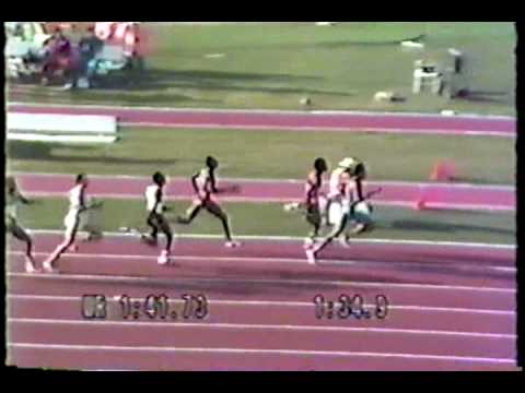 1984 Olympic 800m Semi Final - 1 - Ovett w Jones and Cruz