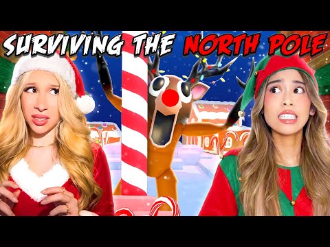 SURVIVING IN THE NORTH POLE in 99 NIGHTS IN THE FOREST... W/ @Kat​