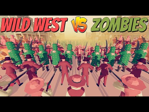 TABS - WILD WEST VS ZOMBIES: ALL FACTION ZOMBIE INVASION