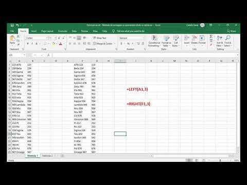Extragerea de cuvinte sau caractere dintr-o celula Excel