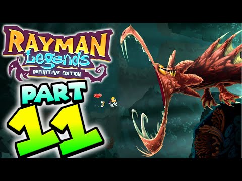 Rayman Legends: BACK TO ORIGINS (Switch) 100% Walkthrough PART 11 - SEA OF SERENDIPITY