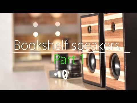 Bluetooth  Bookshelf speakers // Build video part1