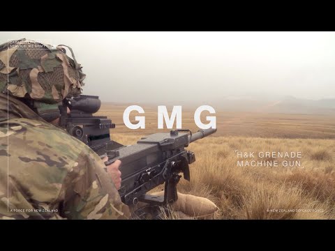 New Zealand Army: H&K 40mm Grenade Machine Gun