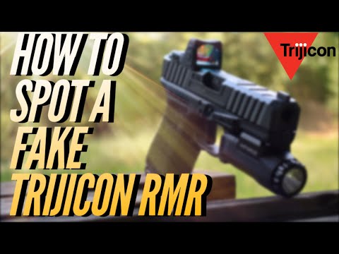 How to spot a FAKE TRIJICON RMR