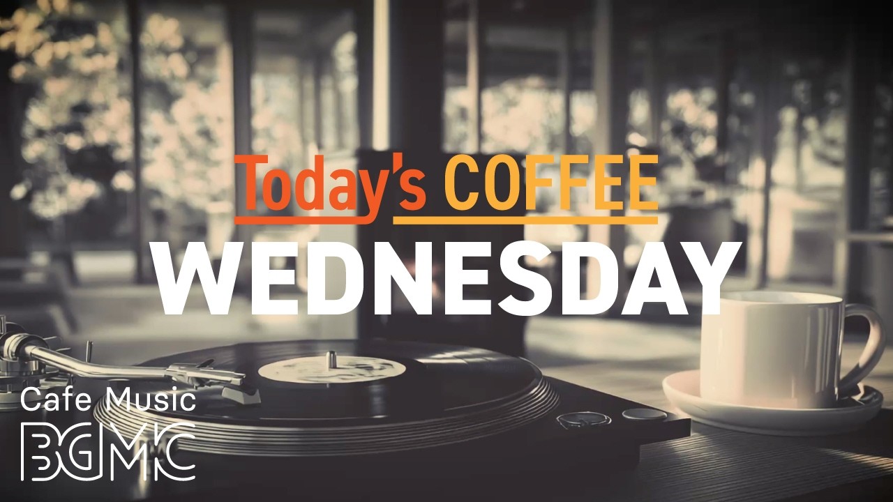 WEDNESDAY COFFEE: Elegant Vintage Café Jazz ☕ Smooth Piano & Sax for Work & Relax