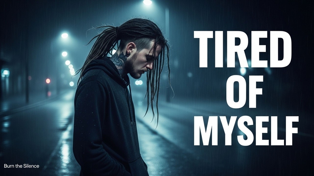 Tired of Myself – For Everyone Who Smiles Outside While Falling Apart Inside | Burn the Silence