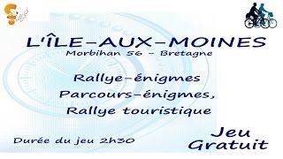 preview picture of video 'Parcours à énigmes touristique n°1 ILE-AUX-MOINES Morbihan 1/2'