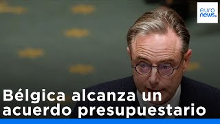 Bélgica alcanza un acuerdo presupuestario en medio de huelgas