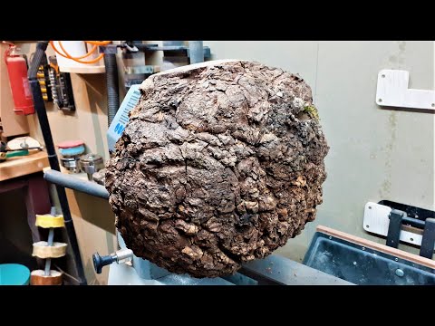 Woodturning ASMR - The Unknown Burl (No Mid Roll Ads)
