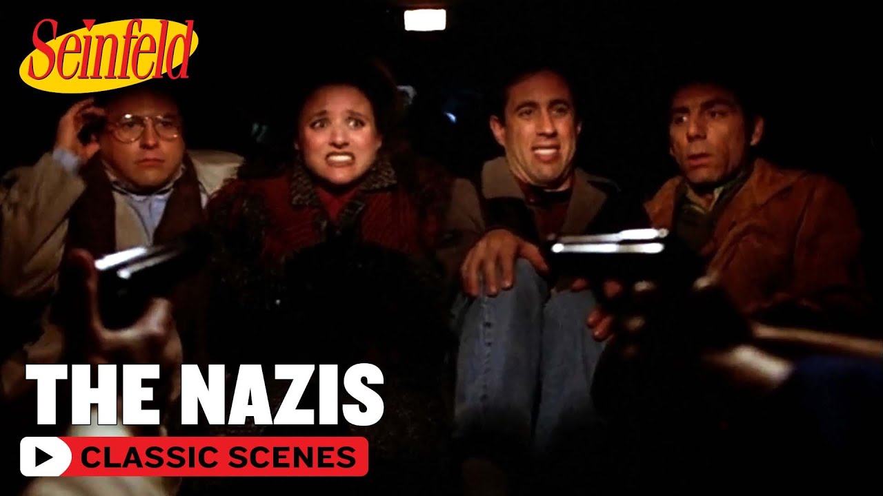 George & Jerry's Cover Gets Blown By The Nazis | The Limo | Seinfeld