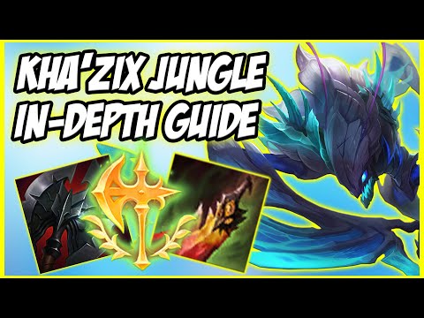 GUIDE ON HOW TO PLAY KHA'ZIX JUNGLE IN SEASON 10 - BEST KHA'ZIX EUW LEARN TO WIN - League of Legends