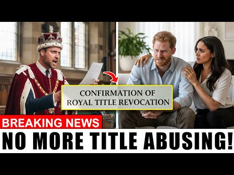 New Order: Harry & Meghan Stripped of Last Royal Privileges After Meghan's Secret Exposed 2026