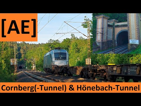 The Cornberg and its tunnel as well as the Hönebach tunnel - north/east of Bebra | Alex E
