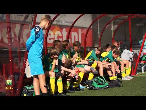FC Rijnvogels JO14-1 - Voorschoten '97 JO14-2 (beker)