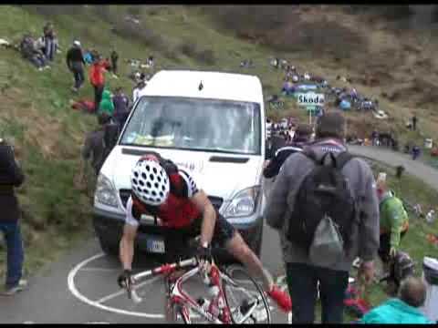 Giro d'Italia 2010 - Zoncolan - Pubblico in attesa....