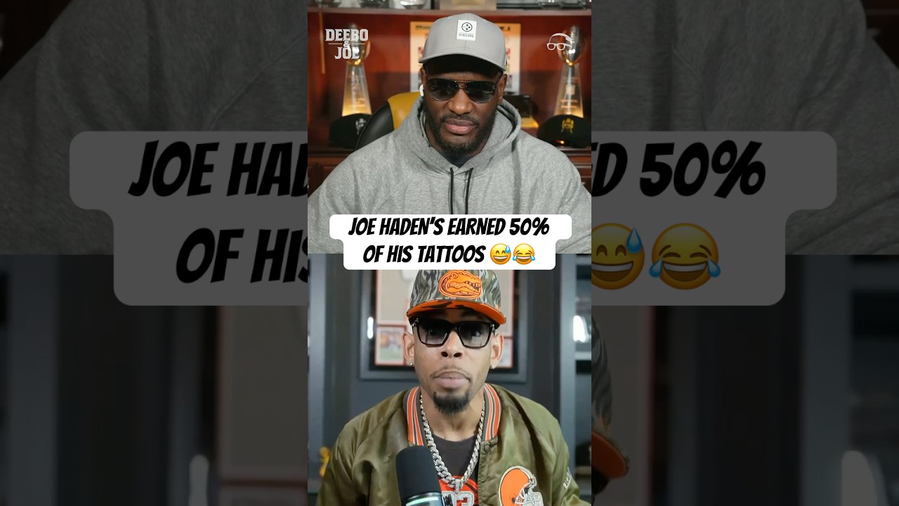 Everyone needs a dentist like Joe. Don’t get it twisted, Joe earned 50% of his tattoos #DeeboAndJoe