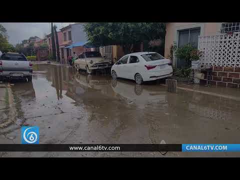 Video: Unidad habitacional Hacienda Piedras Negras en Chicoloapan, afectada por las lluvias del sábado