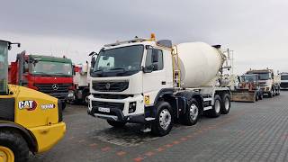 Volvo FMX 410 / 8×4 / GRUSZKA / BETONOMIESZARKA / LIEBHERR / 9 M3 / I-