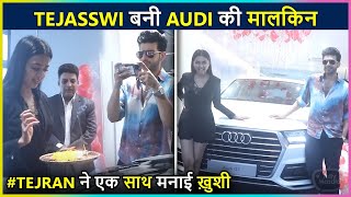 WOW ! Love Birds Tejasswi & Karan Kundrra Bring Home Audi Q7 video
