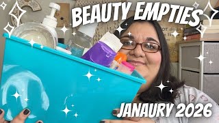 🗑January 2026 BEAUTY EMPTIES🗑 Would I Repurchase??? Skincare l Beauty l Speed Reviews