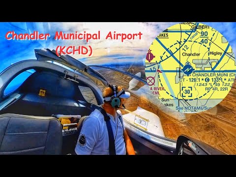 Falcon Field (KFFZ) To Chandler Municipal (KCHD), ATC, Delta Airspace