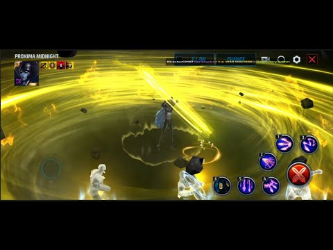 Proxima Midnight in Modern suit skills preview | Marvel Future Fight