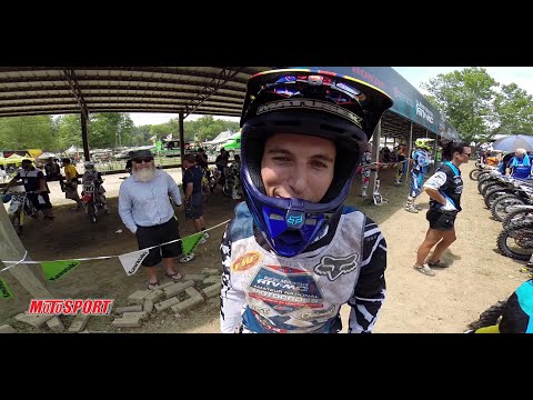 MotoSport Helmet Cam: Andrew Matusek - Loretta Lynn's +25