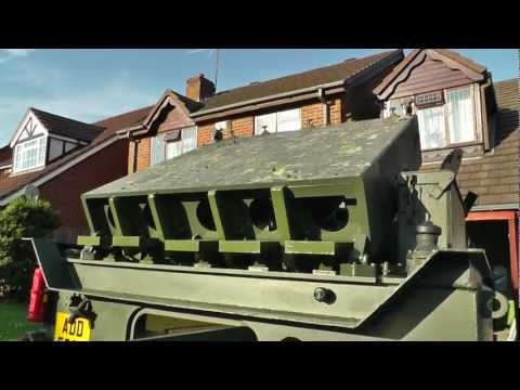 CVRT STRIKER FV102 Swingfire Missile Bin - Operation