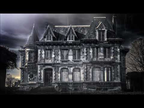 Halloween VJ Loop - Haunted House Background Animation