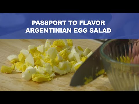 Passport to Flavor- Argentinian Egg Salad