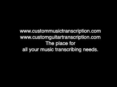 Dirty Rita | Olospo | Custom Music Transcription | Custom Guitar Transcription