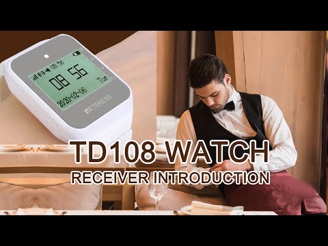 Retekess TD108 Wireless Calling System Wrist Pager Introduction