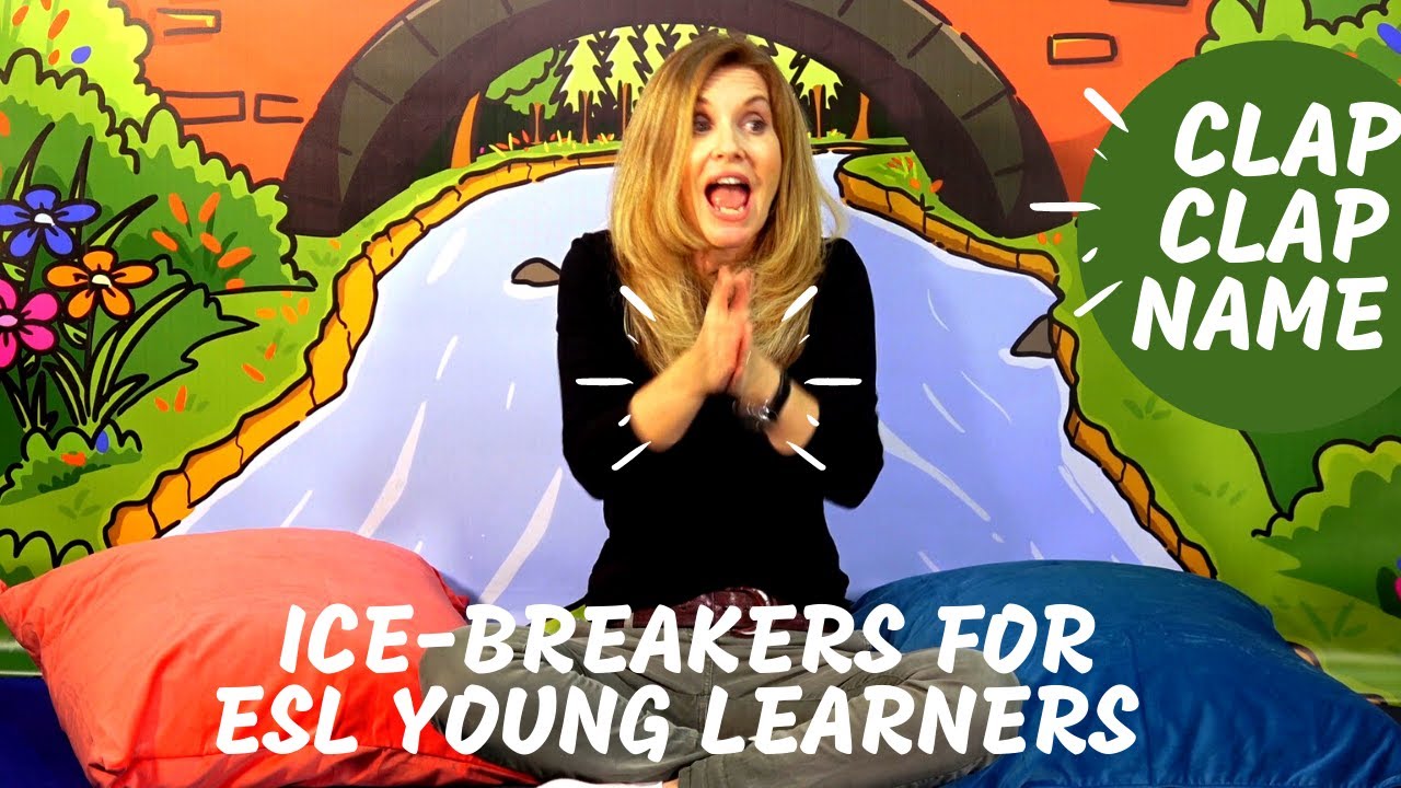 Ice-Breakers for ESL - Clap, Clap Name // Kids English Theatre