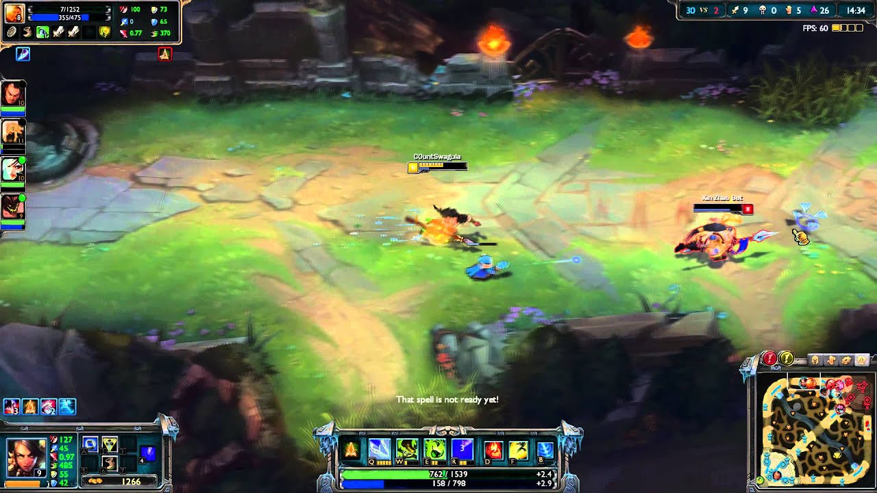 Liên Minh Huyền Thoại: Xin Zhao máy xử lý như Thách Đấu