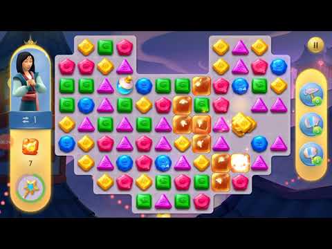 DISNEY PRINCESS MAJESTIC QUEST MULAN #629 LEVEL 58/60 ANDROID GAMEPLAY HD (OFFICIAL VIDEO)