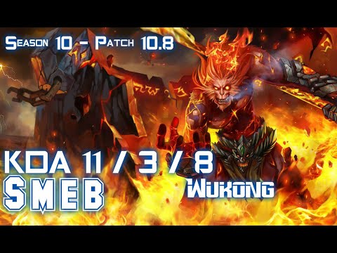 Smeb WUKONG vs JAYCE Top - Patch 10.8 KR Ranked
