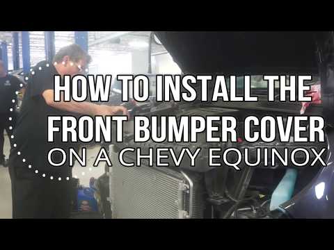 Installing the Front Bumper Cover | Chevy Equinox