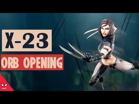Worse Orb Opening EVER! X-23 Opening and Gameplay - Marvel Strike Force - MSF