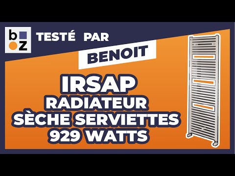 Radiateur sèche serviettes blanc - Ares IRSAP