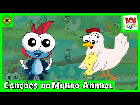 Canções do Mundo Animal | Bob Zoom | Vídeo Infantil Musical Oficial @BobZoom