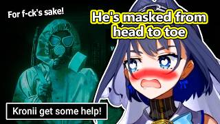 Kronii Starts Drooling when a Fully Masked Guy Drops the Professional Attitude...