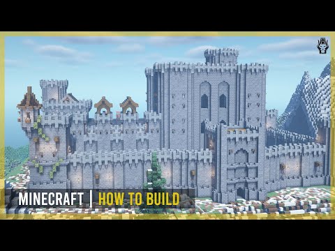 Minecraft How to Build a Huge Castle (Tutorial)