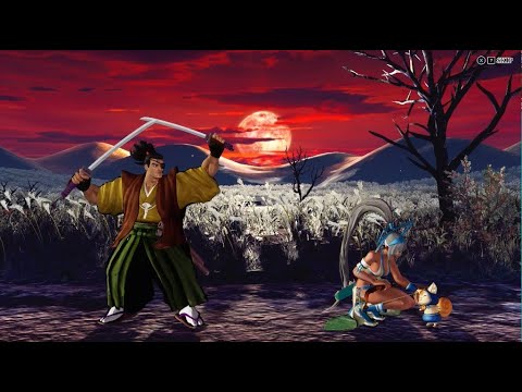 Samurai Shodown - Jubei VS Mina