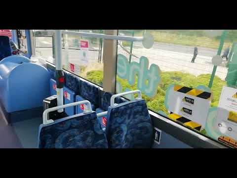 A look onboard Go North East driver training bus NL52 WVU