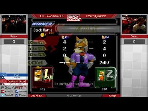 CFL Smackdown 155 Melee - Panda (Fox) vs Colbol (Fox) - Losers Quarters