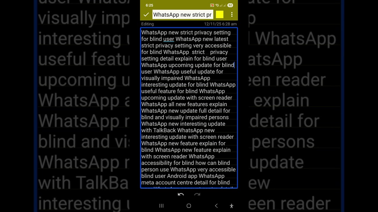 WhatsApp latest strict privacy control update protect WhatsApp watch this new update very important 