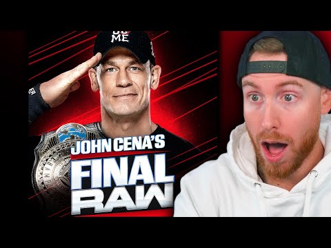 JOHN CENA'S LAST RAW!!! WWE RAW Live Stream November 17th 2025