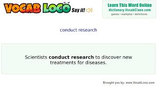 Video thumbnail for conduct research