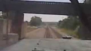 preview picture of video 'Cab ride in CSX GP40-2 6443 at Kenova'