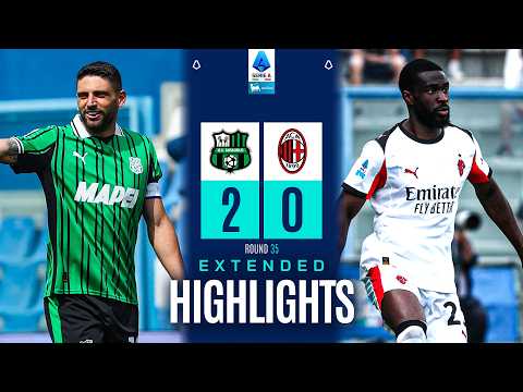MAXI SINTESI SASSUOLO-MILAN 2-0 | EXTENDED HIGHLIGHTS | SERIE A 2025/26